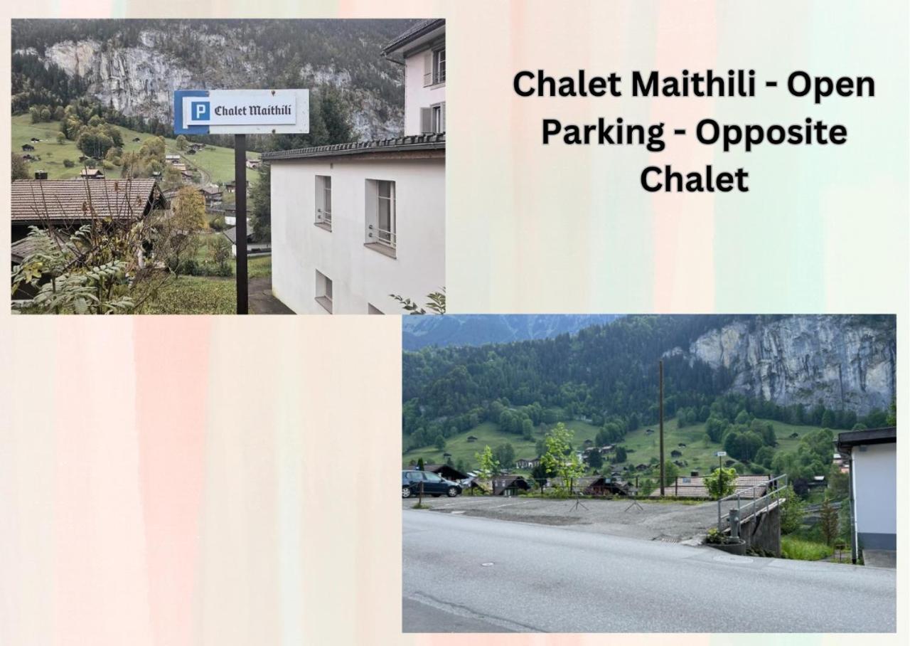 Chalet Maithili Lauterbrunnen -152-Year-Old Majestic Chalet Esterno foto